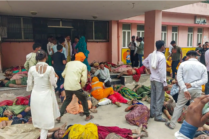 Hathras satsang accident