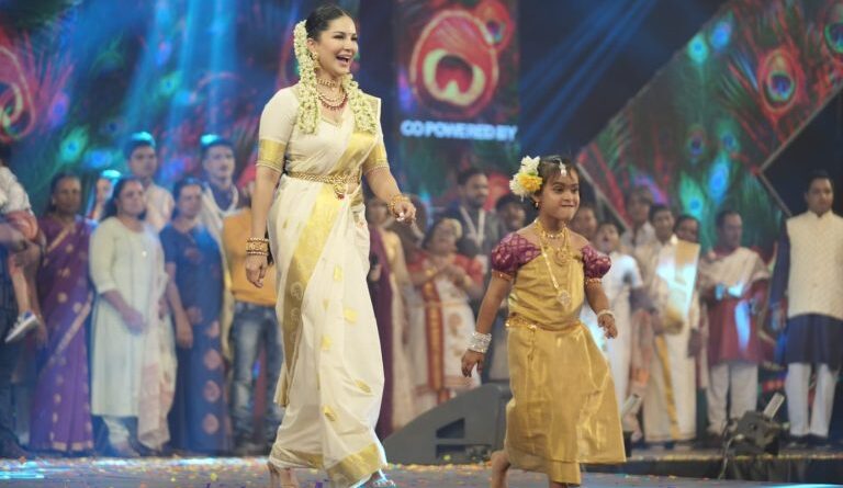 Sunny Leone Shines As A Beacon of Hope in Calicut for Autistic Kids 2 768x512 1