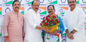 Rajkumar Badole joins NCP